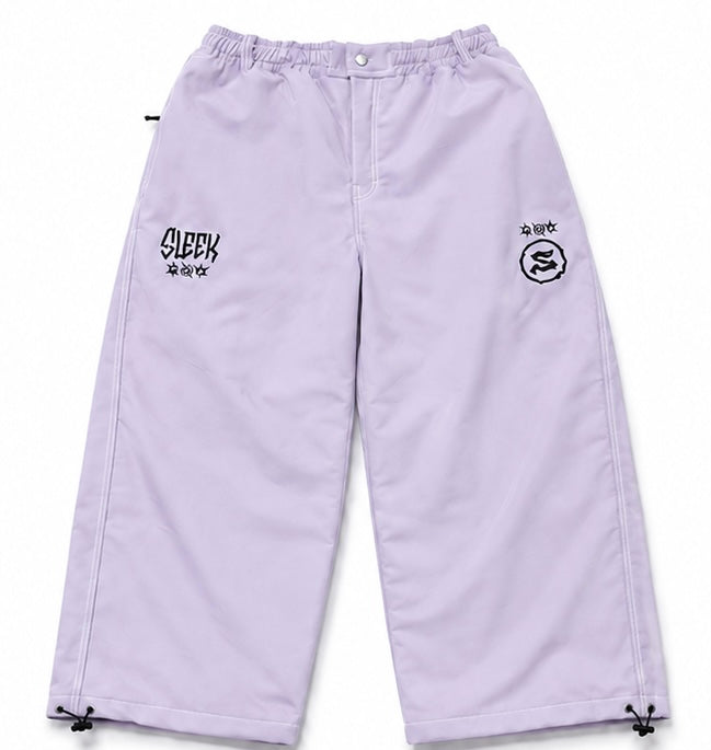 Purple ski pants