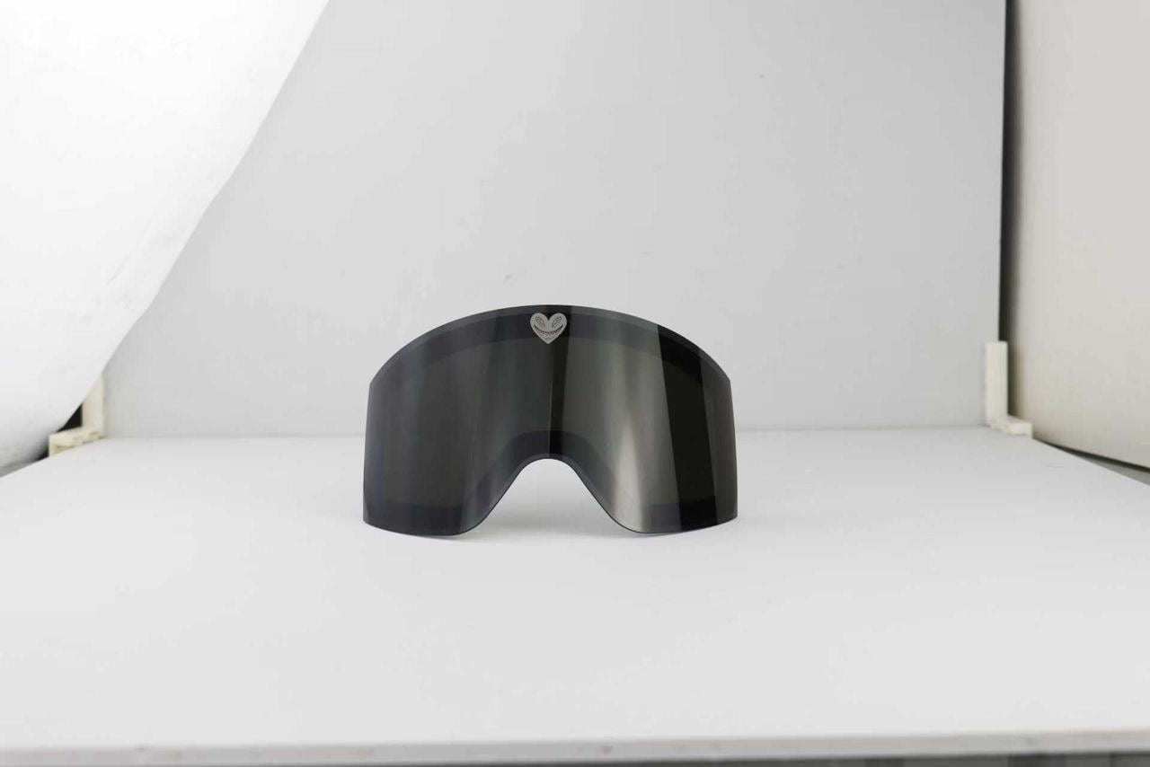 Ski goggles silver-black/preorder