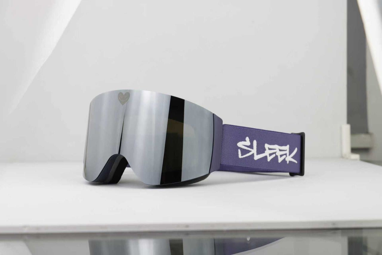 Ski goggles silver-black/preorder