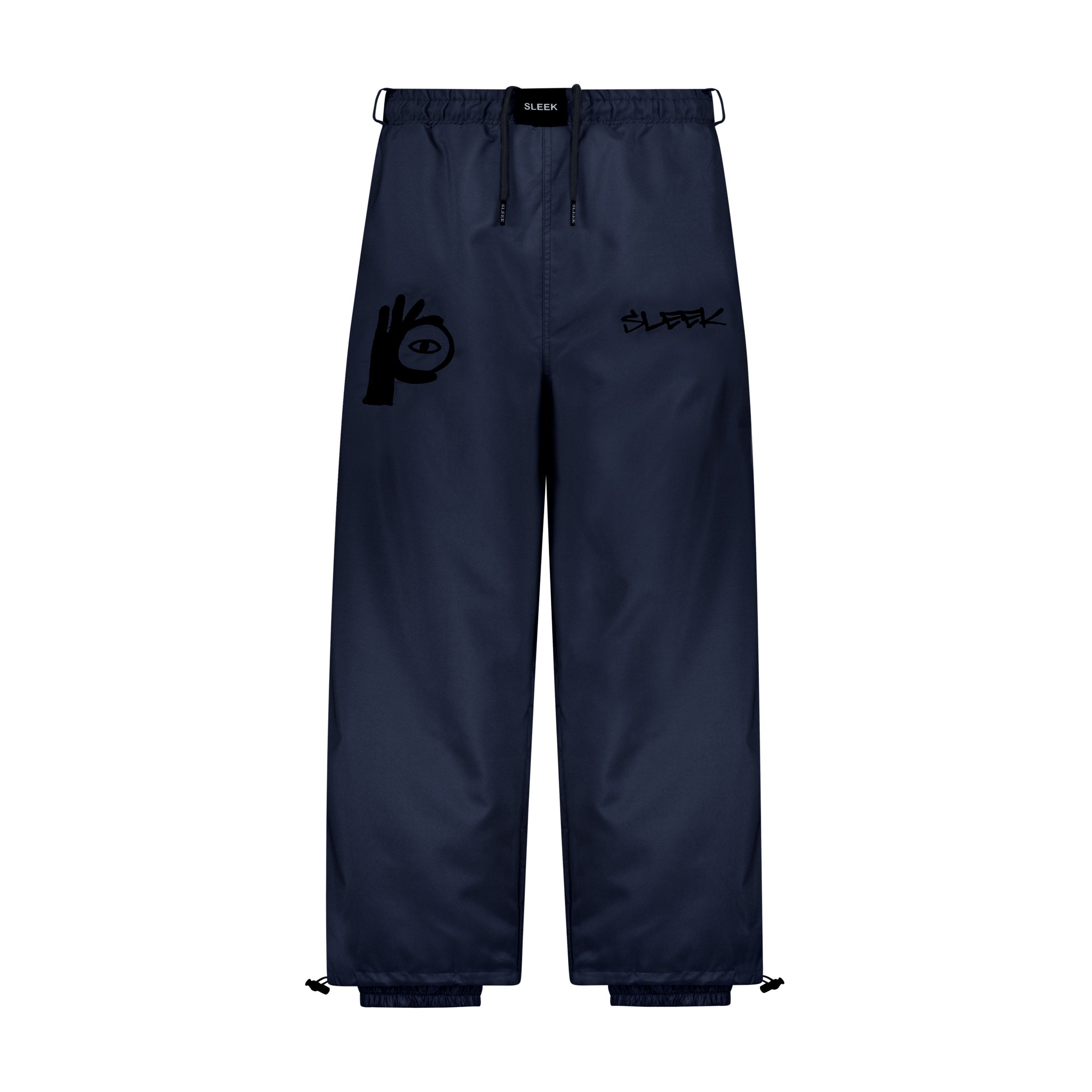 One-Eyed Ski Pants-Navy Blue