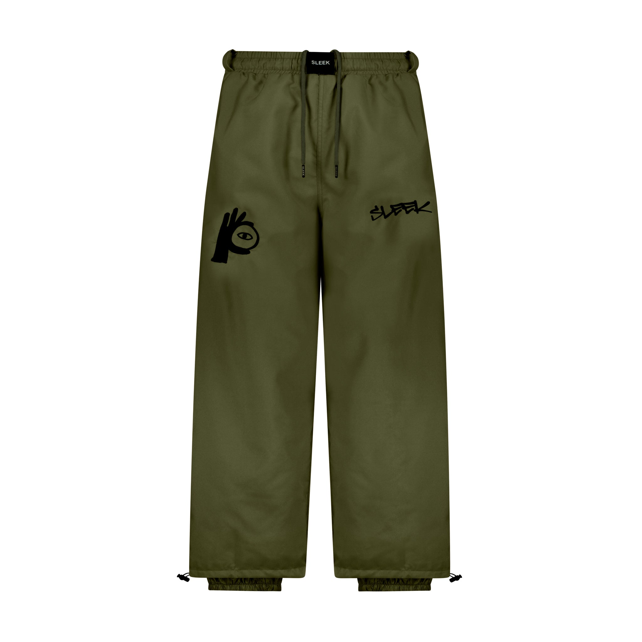 One-Eyed Ski Pants-Olive Green