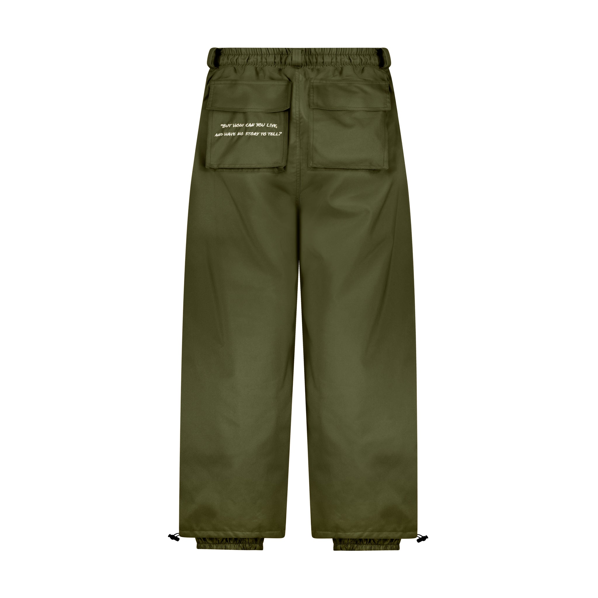 One-Eyed Ski Pants-Olive Green