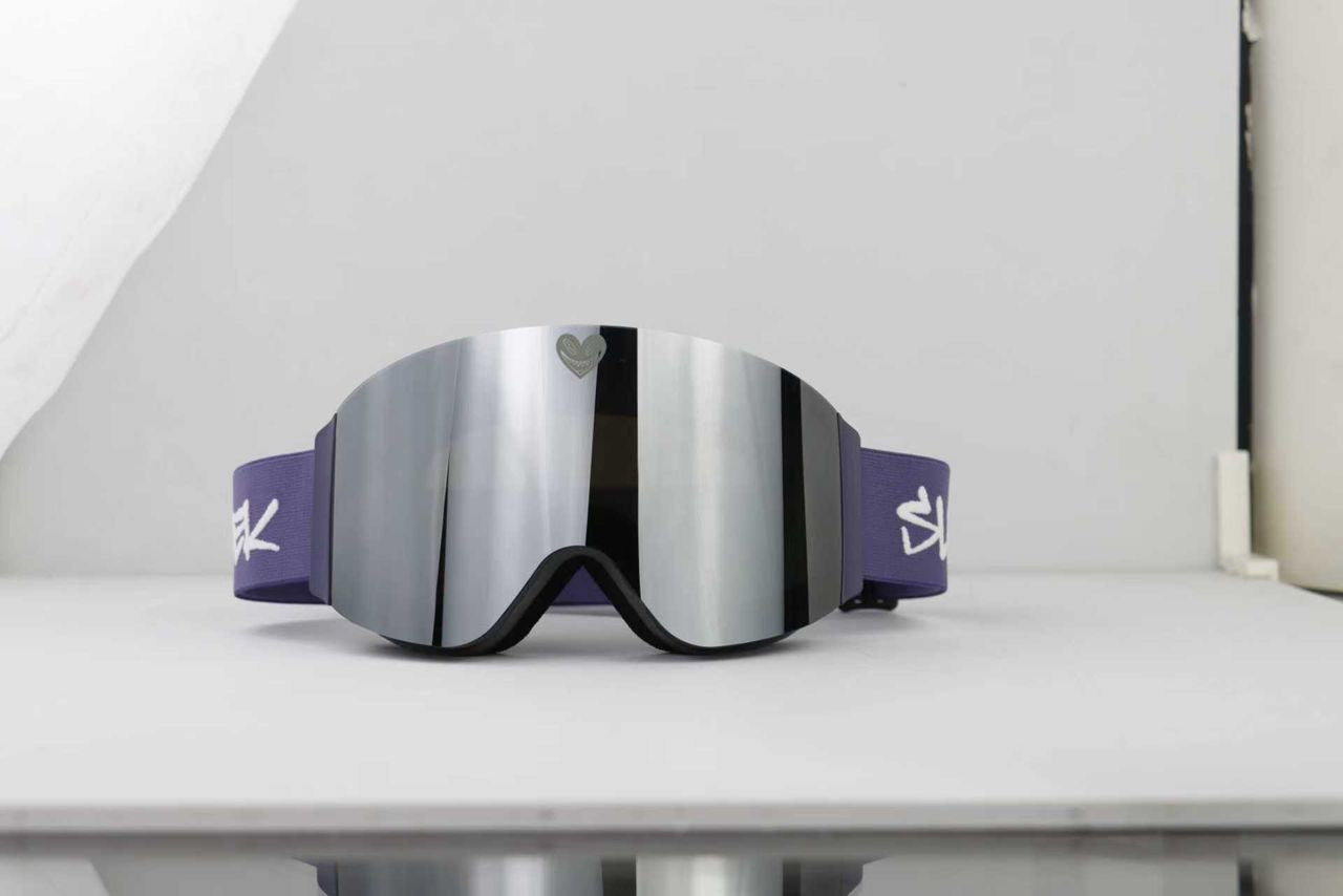 Ski goggles silver-black/preorder