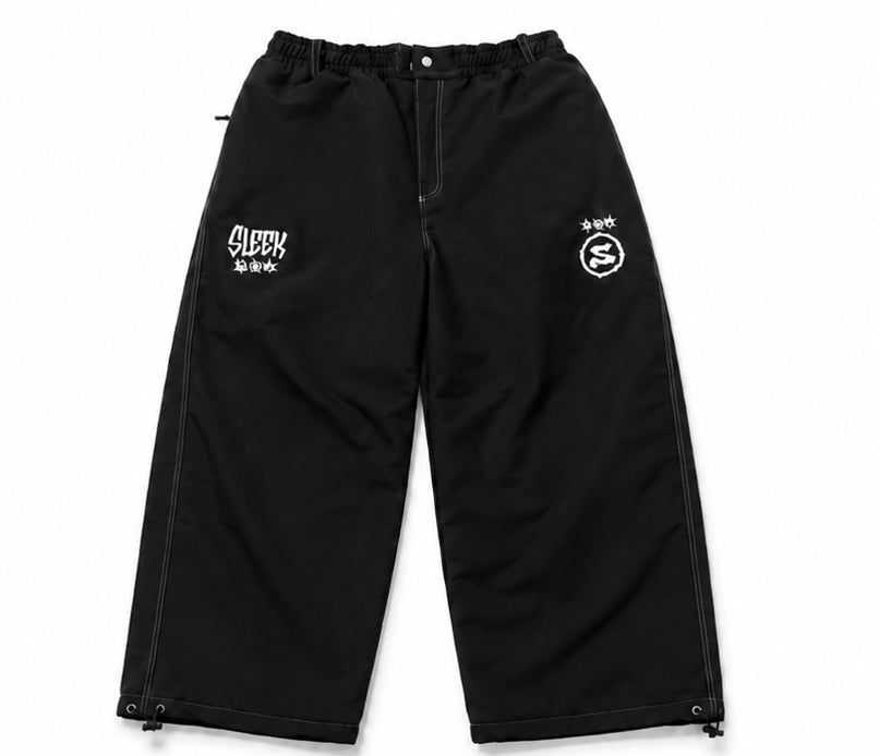 Black ski pants