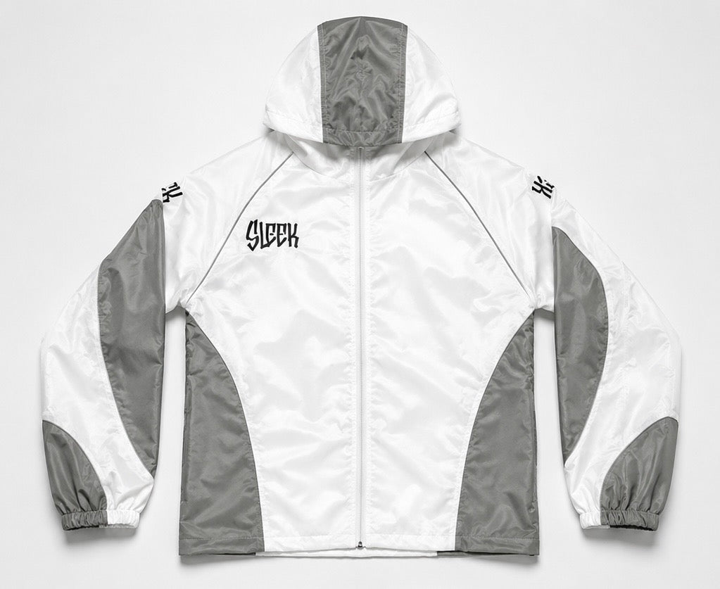 White/grey jacket